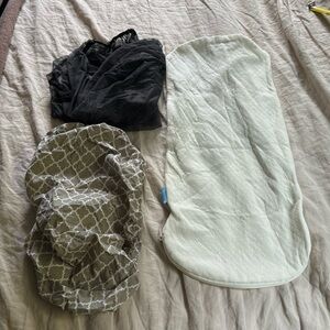 New Uppababy Bassinet Lot: Mattress Cover, Mattress Fitted Sheet, Mesh Cover